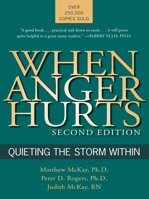 Title details for When Anger Hurts by Matthew McKay - Wait list